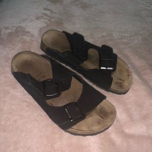 Black Birkenstocks